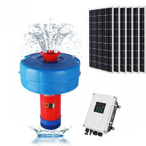 3'' Fish Pond Olar Powered Surface Aerator Aquaculture Jet Aerator Energy Saving